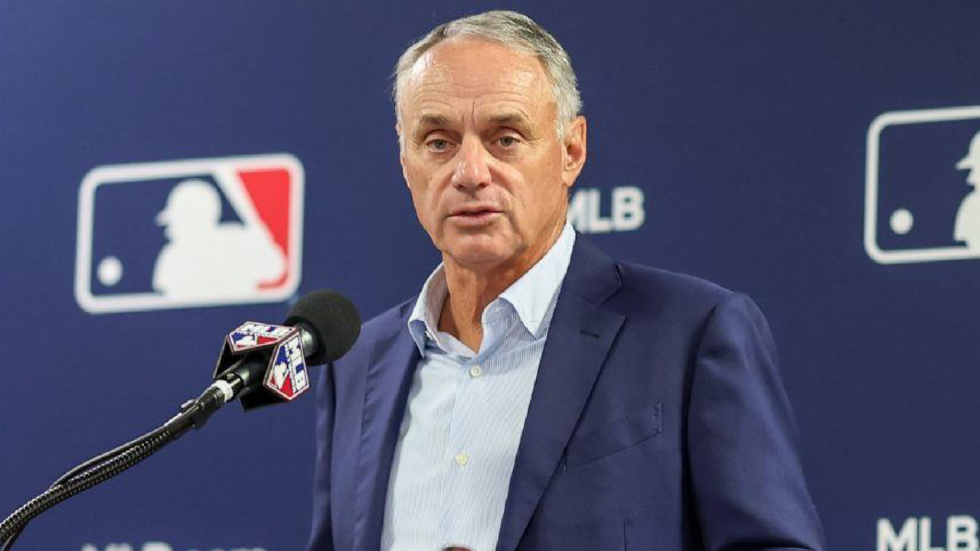 MLB Commissioner Rob Manfred Says Sports Betting Was Forced On Baseball